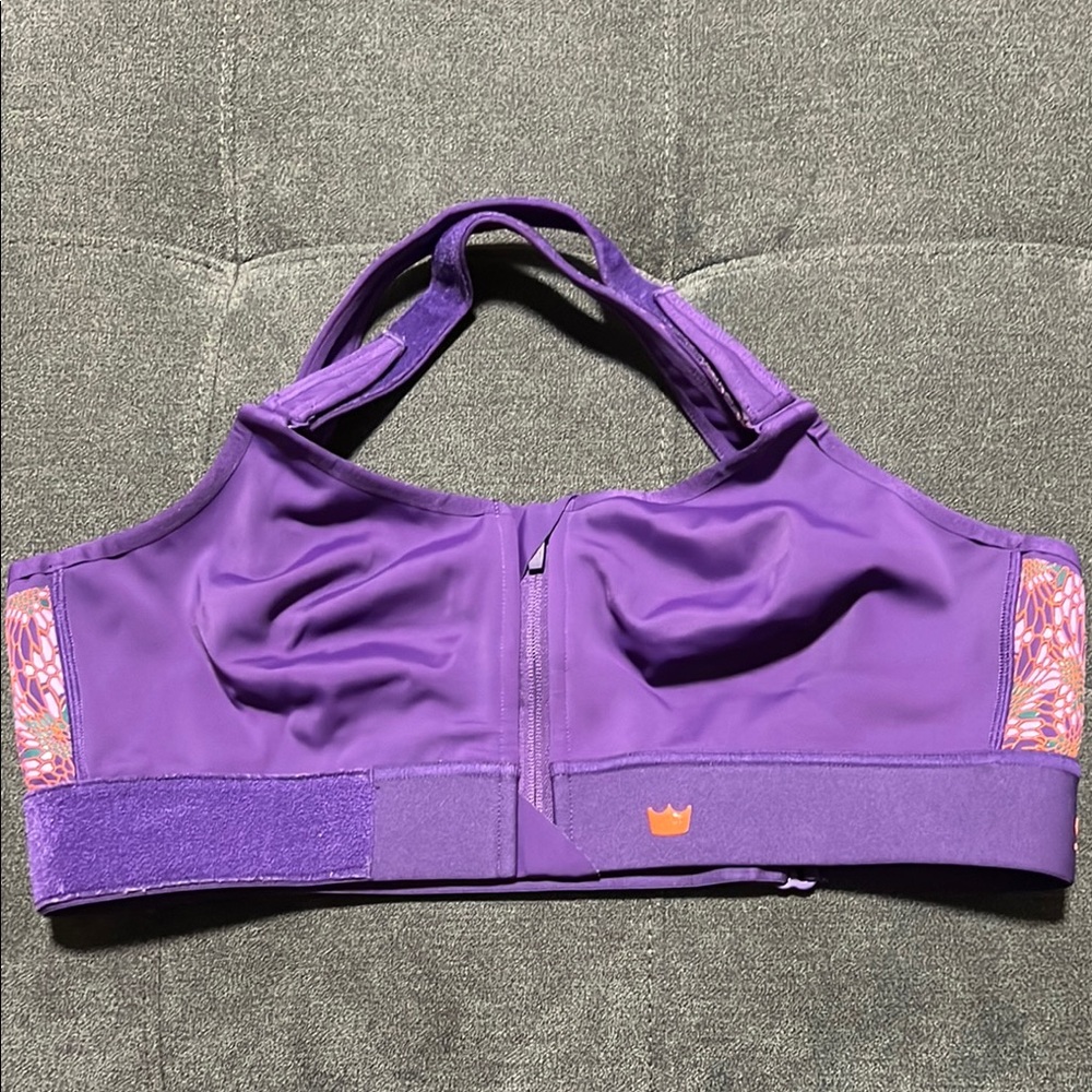 Shefit purple flex sports bra, size 1Luxe